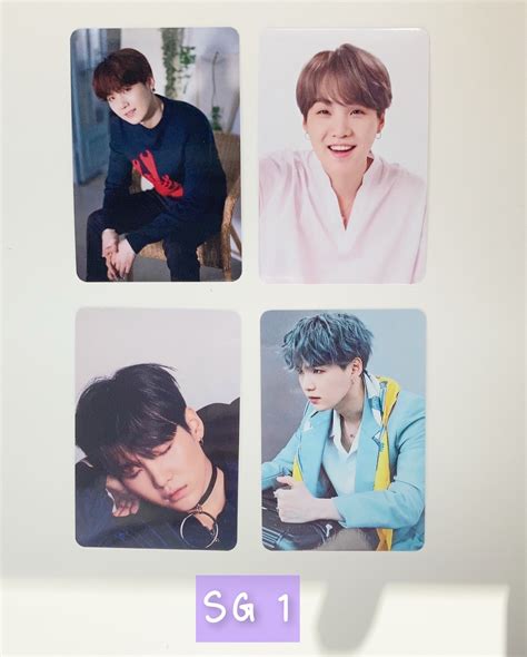 Suga Photocard Template