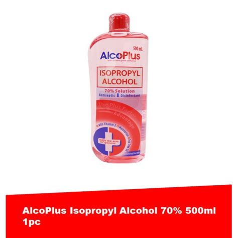 Alcoplus Isopropyl Alcohol Solution Ml X Pc Lazada Ph