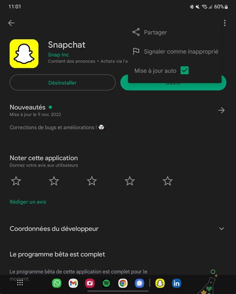 Comment Mettre Snapchat En Noir Mode Sombre Sur Android Tout Sur Google