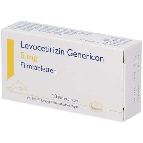 Levocetirizin Genericon Mg St Shop Apotheke