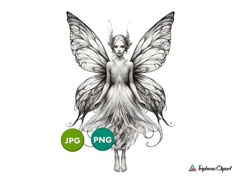 Pixie Fairy Clipart Ethereal Fairy Clipart Fairies Watercolour