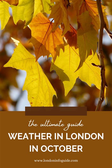 London Weather In October A Useful Guide Of What To Expect