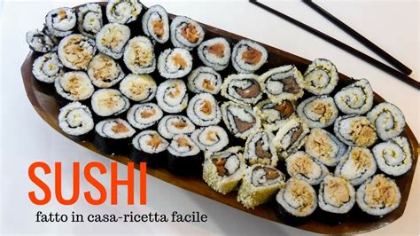 SUSHI FATTO IN CASA RICETTE DI GABRI Kitchen Brasita YouTube