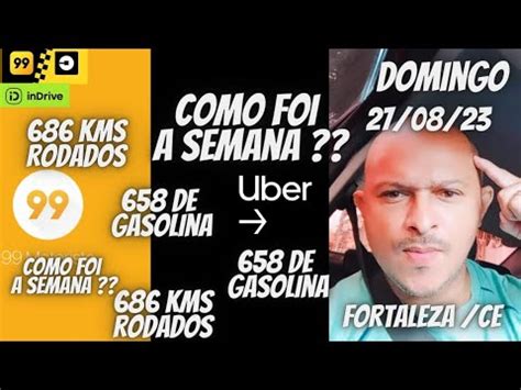 FOI A MELHOR SEMANA DO MÊS UBER E 99 ubidocareca uberparainiciantes