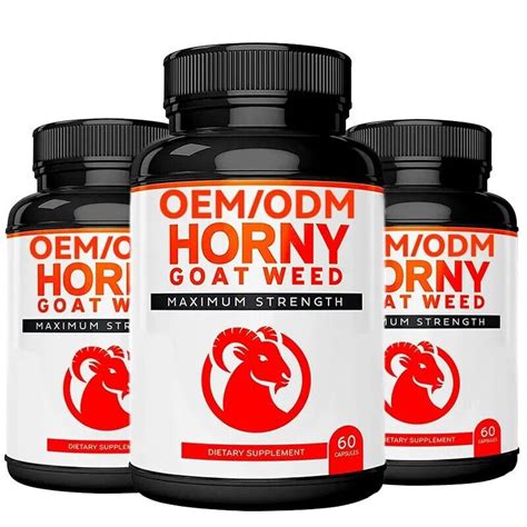 Horny Goat Weed Capsule Maximum Strength Mg With Maca Root Extract