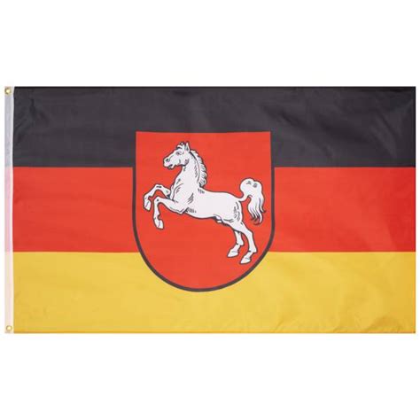 Lower Saxony MUWO Deutschland Flag 90x150cm SportSpar