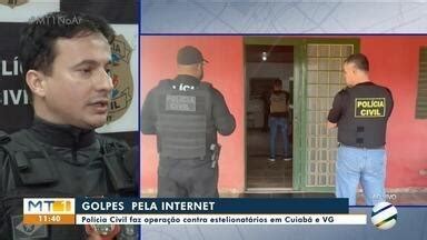 MTTV 1ª Edição Cuiabá Operação mira suspeitos de crimes na internet