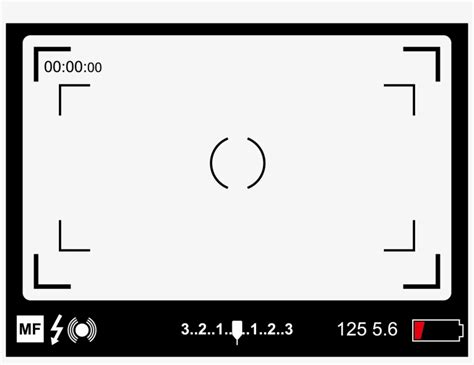 Free Camera Recording Screen Png Pantalla De Camara Fotografica Png