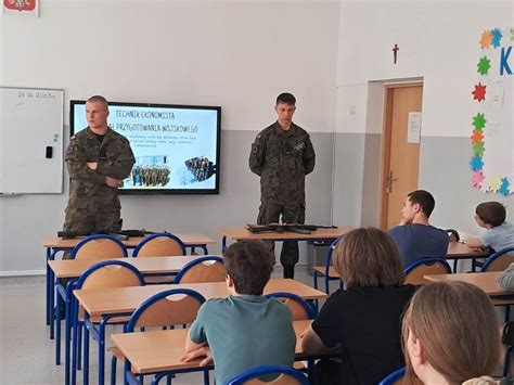 Spotkania z uczniami klas ósmych Zespół Szkół Ekonomiczno