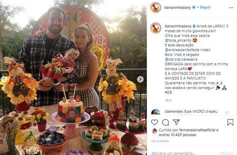 Dany Bananinha capricha nos detalhes e faz festão para celebrar