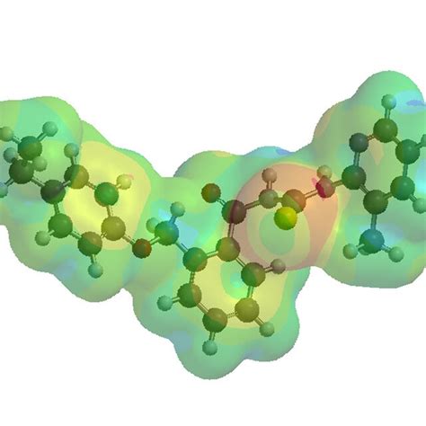 Local Ionization Potential Map For The Compound 1d A Red Color Or