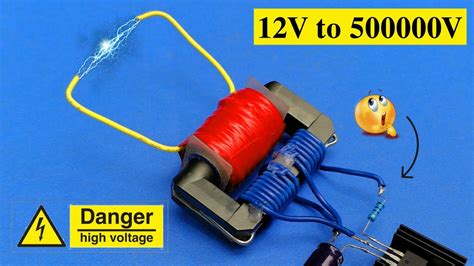 High Voltage Generator How To Make Diy High Voltage 43 Off