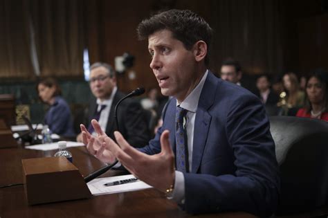 Openai Ceo Sam Altman Tells Congress He Wants Regulation Fortune