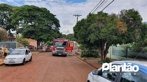 Casa Pega Fogo Idoso N O Consegue Sair E Morre Carbonizado Em Maring