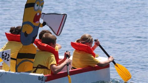 Set Sail And Sink For Prizes Cardboard Boat Regatta Returns July 13