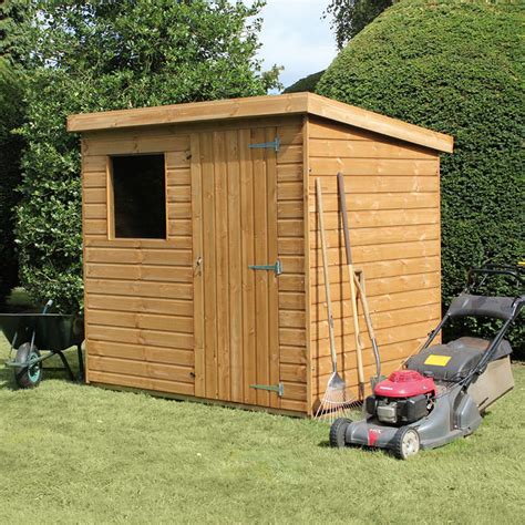 10 X 6 Traditional Standard Pent Wooden Garden Shed 3 05m X 1 83m