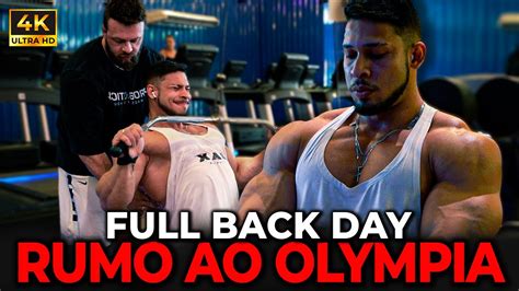 FULL BACK DAY RUMO AO MR OLYMPIA YouTube