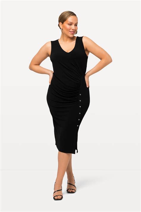 Sleeveless Jersey Midi Dress Plus Sizes Ulla Popken