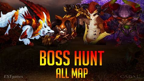 Cabal Online Ph All Map Boss Hunt Youtube