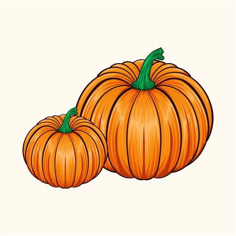 Thankgiving Pumking Vector Design Illustration Vector Art At