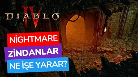 Diablo IV Nightmare Dungeons Nedir Nightmare Dungeons Guide Türkçe