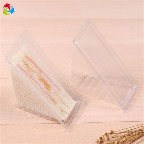 China Plastic Triangle Sandwich Box Proveedores Fabricantes F Brica