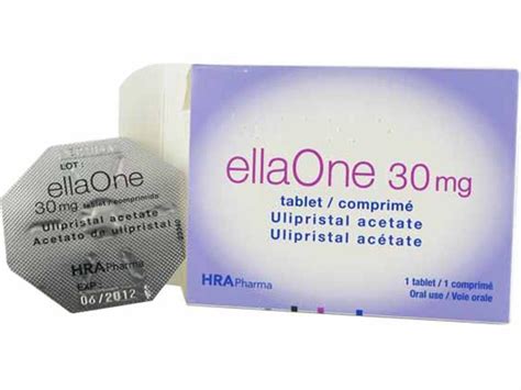 Ella Emergency Contraceptive Efficacy And Considerations