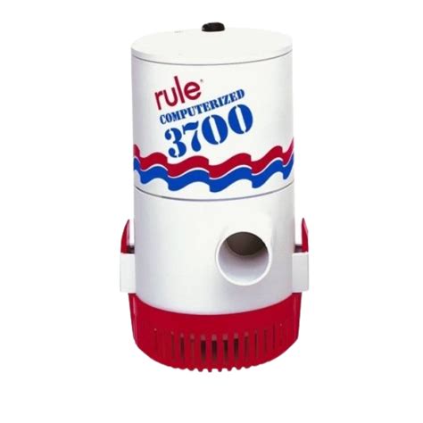 Rule Pompe De Cale Immergeable Automatique Rule 3700 12V Sur La