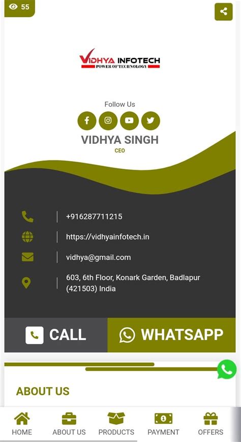 Themes And Templates Digital Business Card And Visiting Card Digital