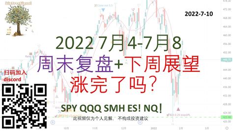 美股bigtreesignal自动交易信号本周操作复盘 下周操作计划，spy Qqq Smh Es Nq Youtube