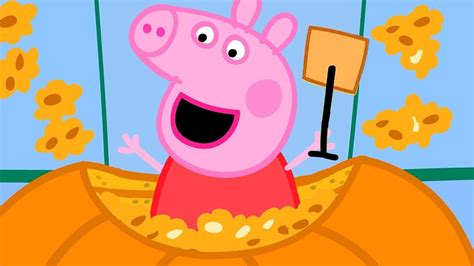 Peppa Pig Full Episodes Pumpkin Competition Cartoons For Children