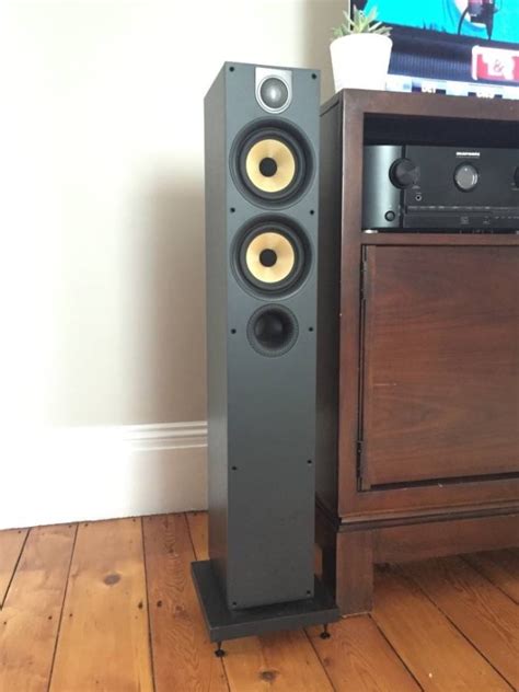 B W Bowers Wilkins 684 S2 Floor Standing Speakers Excellent