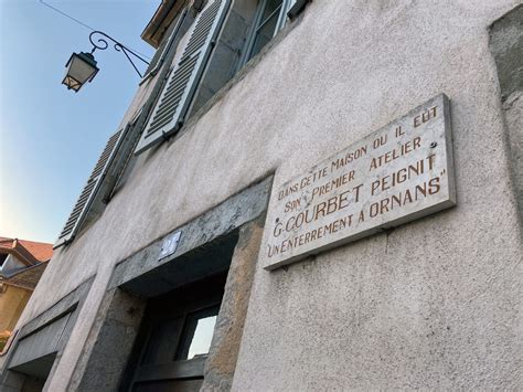 Ornans la maison du premier atelier de Gustave Courbet est à vendre