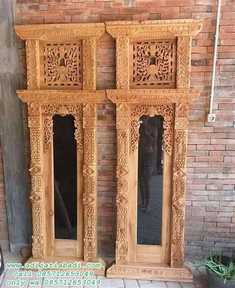 Kusen Jendela Pintu Gebyok Motif Ukir Jawa ADI JATI ABADI