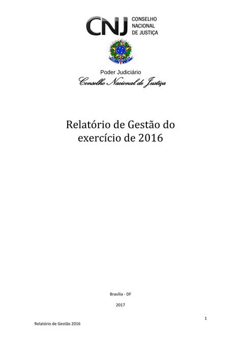 PDF Relatório de Gestão do exercício de 2016 apresentado aos