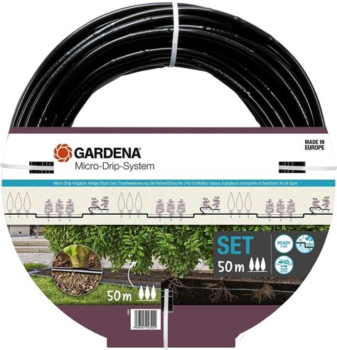 Gardena Micro Drip System Tropfbew Sserungs Set Hecken Str Ucher M