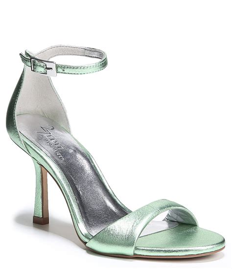 27 Edit Naturalizer Metallic Leather Ankle Strap Dress Sandals Dillards