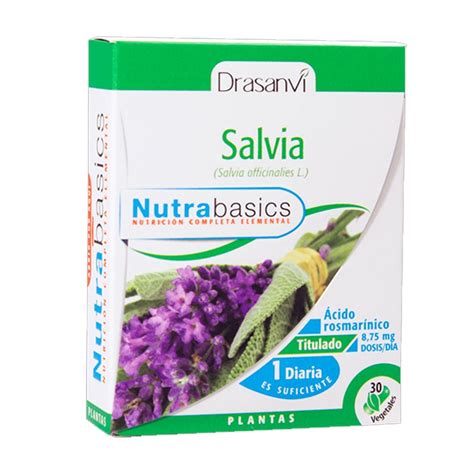 Drasanvi Salvia C Psulas Nutrabasicos Elaborado A Base De Salvia