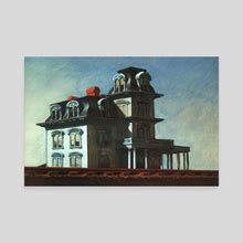 Edward Hopper House By The Railroad An Art Print By Wayne Nagai INPRNT