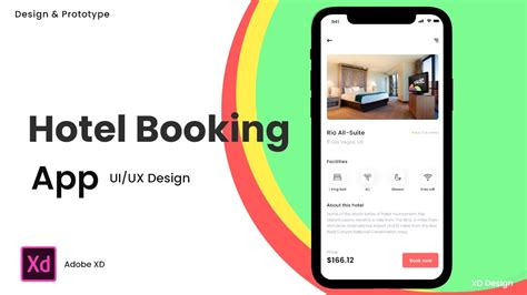 Hotel Booking App Ui Ux In Adobe Xd Xd Design Youtube