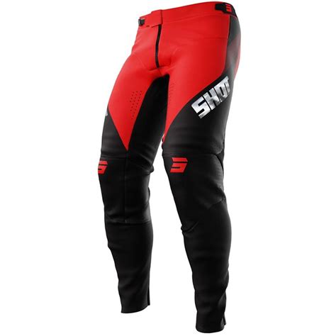 Pantalon Cross Aerolite Honor Shot Rouge Chrome Maxxess Fr Pantalon