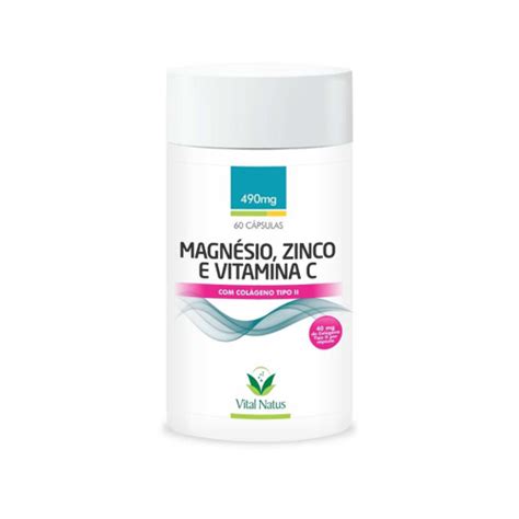 Magn Sio Zinco Vitamina C Col Geno Tipo Ii Vital Natus Submarino