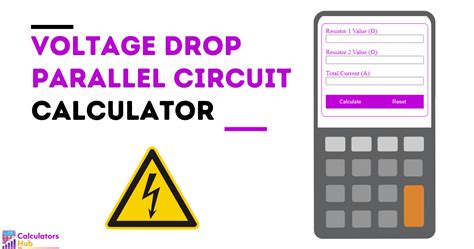 Voltage Drop Calculator Parallel Circuit Online