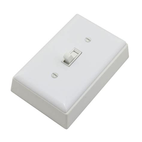 Legrand Wiremold 15 Amp Non Metallic Outlet Box With Switch White