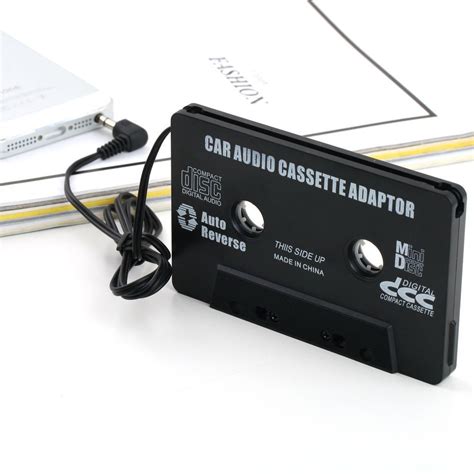 Audio AUX Car Cassette Tape Adapter Converter 3 5 MM For IPhone IPod MP3 CD