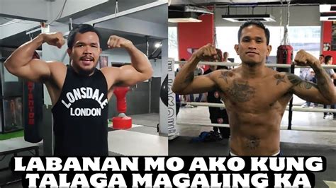 Casimero Hinamon Ni Rolando Dy Sa Boxing At Tinawag Na Kangkong Youtube