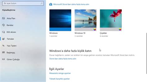 Windows 10 Bilgisayar Sekmesini Masa Üstüne Koyma YouTube