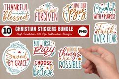 Christian Stickers Bundle Bible Verse Sticker Designs