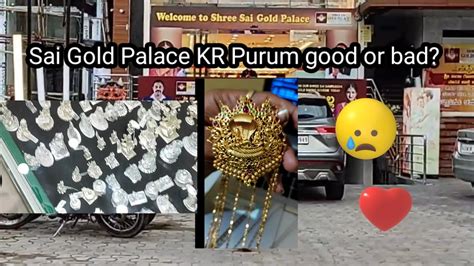 Sri Sai Gold Palace Kr Puram Gold Scheme Wastage Making Charger S