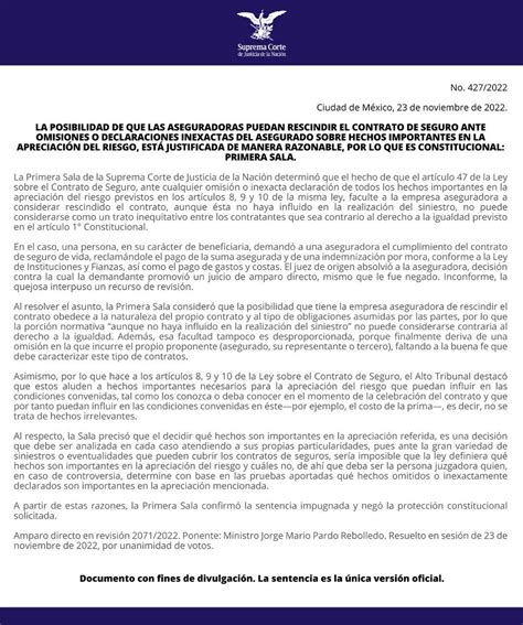 Suprema Corte On Twitter ComunicadoSCJN Es Constitucional Que Las